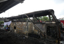 Operator of a Thai Bus that Caught Fire and Killed 23 Is Charged, As Investigators Suspect Gas Leak bus fire