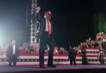 Man with Loaded Gun Arrested at Checkpoint Near Donald Trump’s Weekend Rally in Southern California