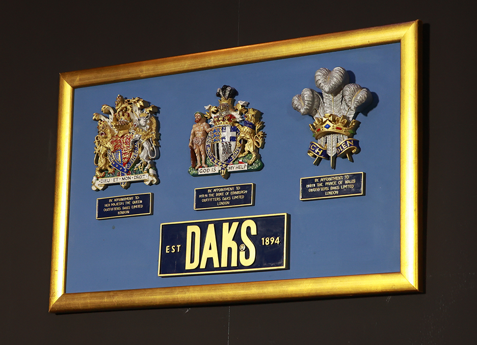 DAKS 3 Royal Warrants