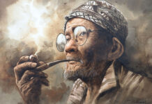 Thai Artist Blends Coffee and Watercolors to International Acclaim artist