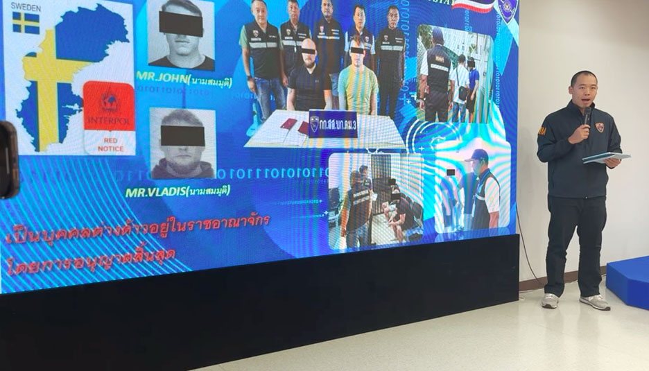 Swedish Scammers Who Targeted Elderly Found Hiding in Pattaya