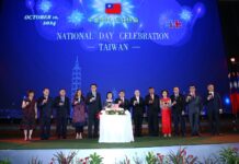 Taiwan Marks 113th National Day, October 10, in Bangkok 113th National Day