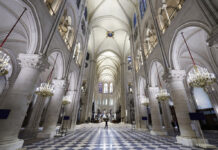 Notre Dame Cathedral Unveils Its New Interior 5 Years After Devastating Fire Notre Dame