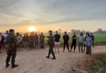 39 Foreigners Flee Scammer Gang Across Moei River to Thailand gang