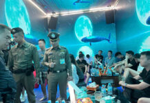 Bangkok Cops Raid Illegal Nightclub, Nab 26 Chinese Partygoers and Meth chinese