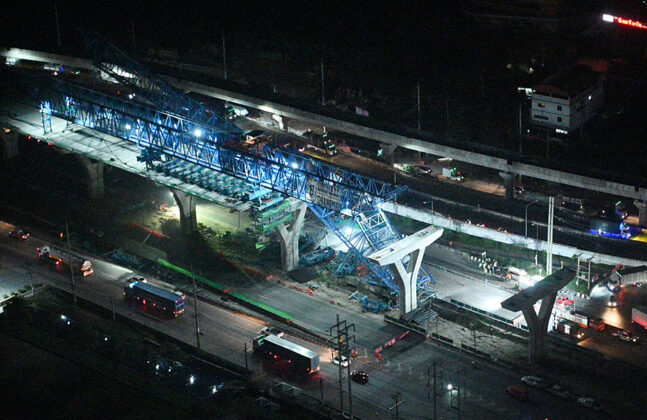 Tragedy Strikes Rama 2 Never Ending Construction, 6 Thai and Myanmar Die