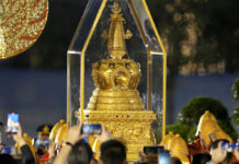 Relic of the Buddha Loaned by China Gets a Warm Welcome in Thailand Buddha