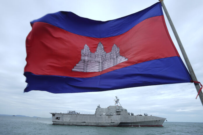 Cambodia US Naval Visit Cambodia