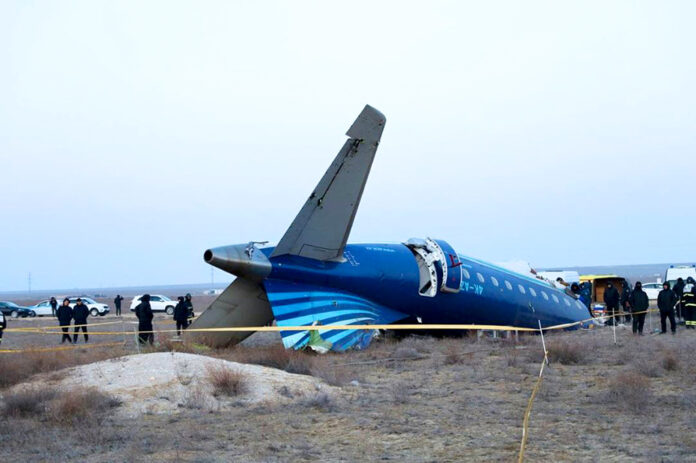 Kazakhstan Azerbaijan Airliner Crash Azerbaijan