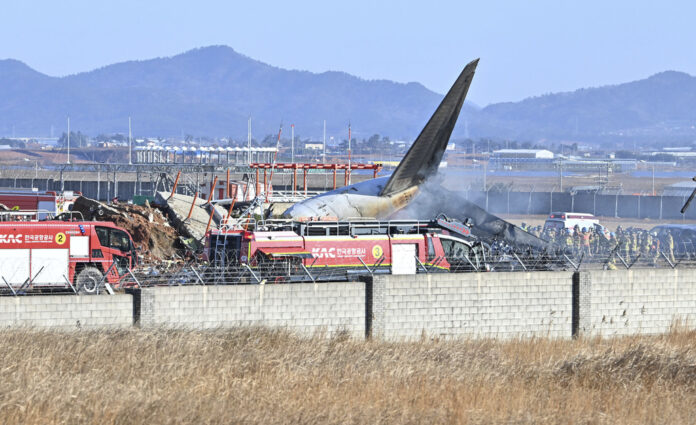 South Korea Plane Fire Plane