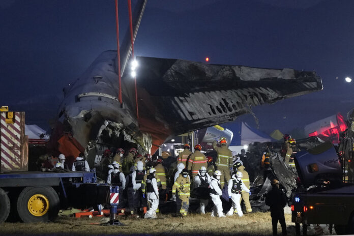 APTOPIX South Korea Plane Fire Boeing