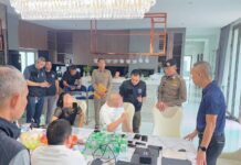 Chonburi Police Arrest 4 More Scammers, Seize Mansions and Luxury Cars scammers