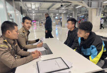 Two Hong Kong Murder Suspects Arrested at Suvarnabhumi Airport