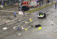 At Least 28 Are Hurt When a Driver Plows into a Demonstration in Germany Driver