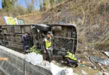 18 Dead in a Bus Crash in Prachinburi, Eastern Thailand eastern Thailand