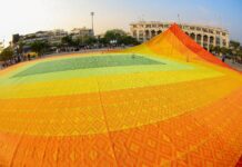 Six Partners Showcase MEGA MAT Plastic Waste Art at Bangkok Design Festival