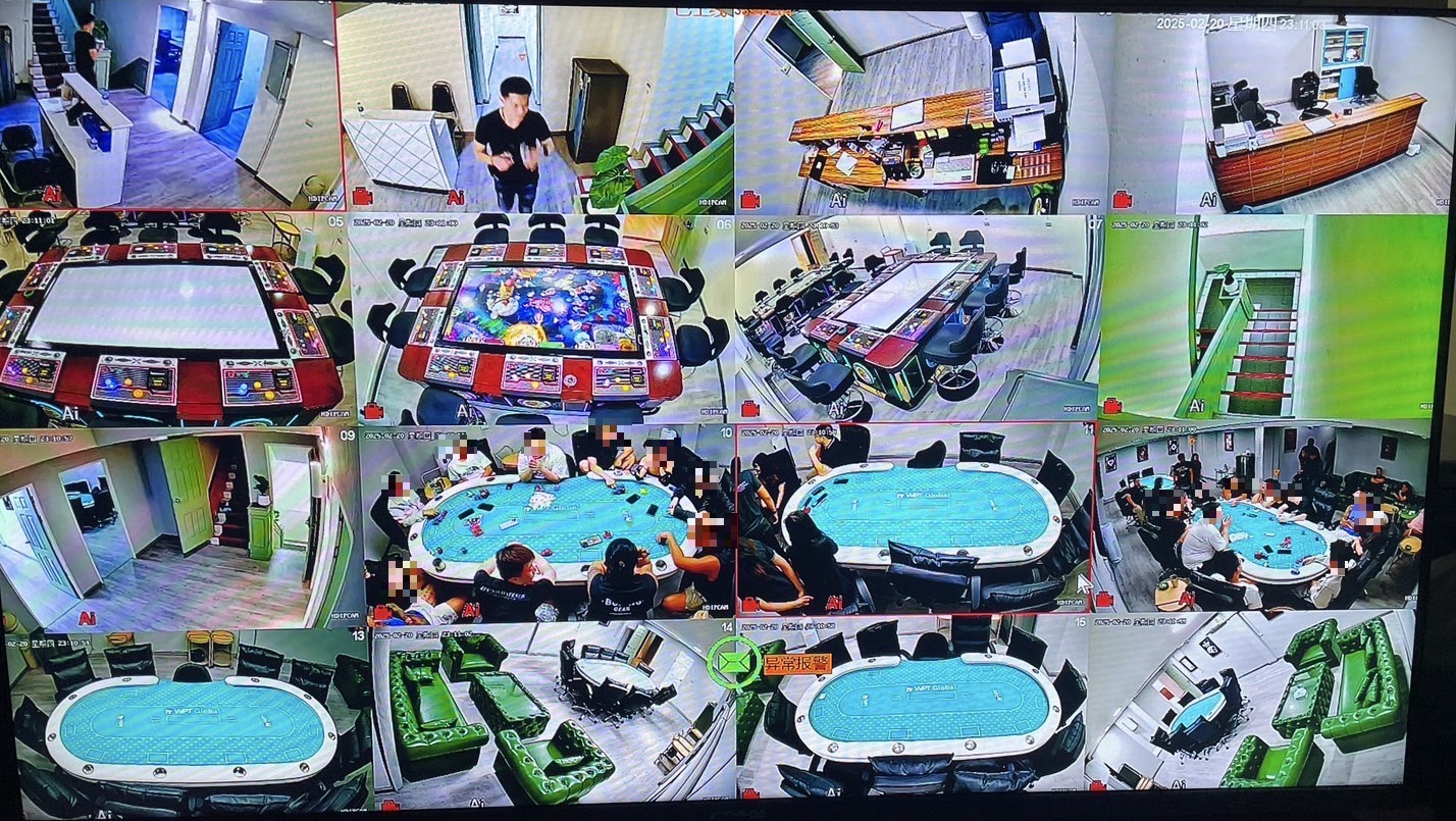 Phuket Police Arrest 13 Chinese Tourists in Illegal Poker Den Raid