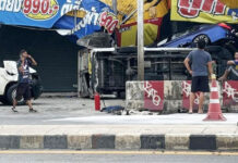 Flying BMW Wreaks Havoc at Phuket Shop, German Driver Faces Charges bmw