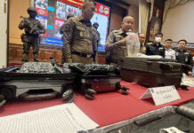 Three Brits, Two Americans Caught at Chiang Mai Airport Cannabis Bust Chiang Mai