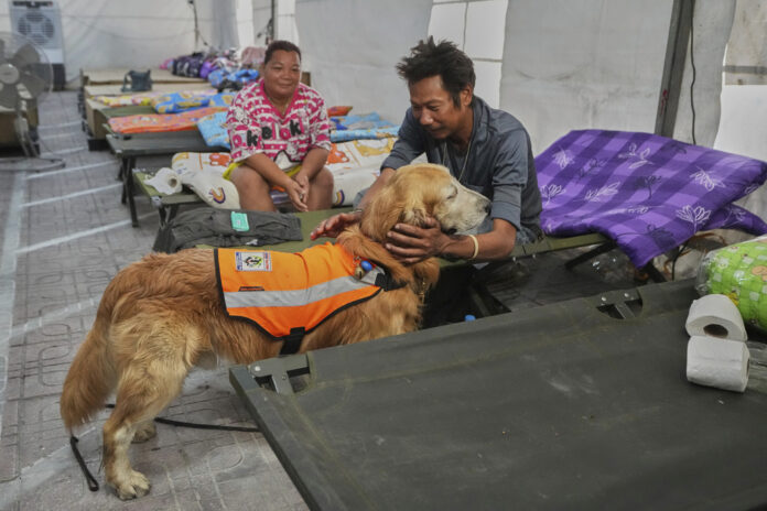 APTOPIX Thailand Southeast Asia Earthquake