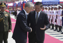 Cambodia’s Leader Presides at Ceremony for Upgrade of Naval Base with Help from China naval base