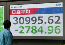 World Markets Plunge, with Japan’s Nikkei Diving Nearly 8%, After the Big Meltdown on Wall St