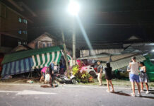 British Man Crashes BMW into Phuket Roadside Shop, Wife Injured