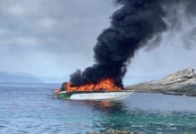 Speedboat Fire Off Phuket Coast Injures Russian Tourists speedboat