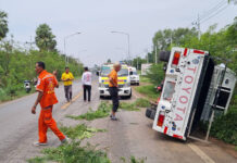 Swedish Driver Crashes After Reaching for Water Bottle in Buriram swedish