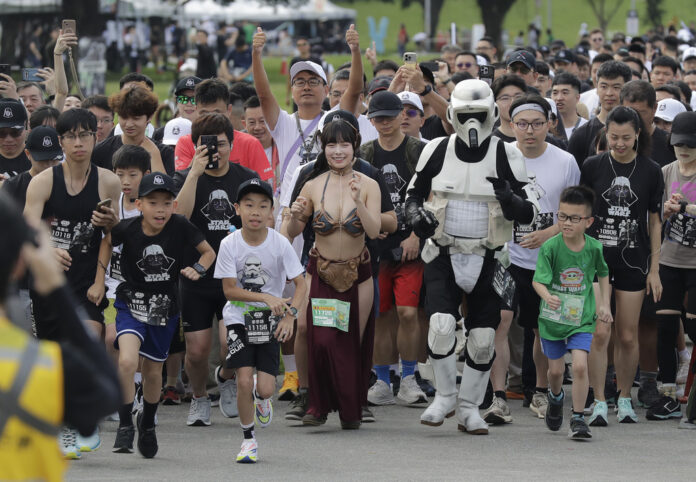 Taiwan Star Wars Run star wars