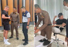 Two British Men with Separate Criminal Cases Caught in Koh Samui