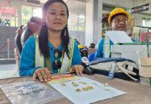 Myanmar Worker Overjoyed for Gold Recovery from Bangkok Building Rubble