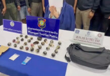 Russian Man Caught with Swallowed Hashish on Koh Phangan swallow