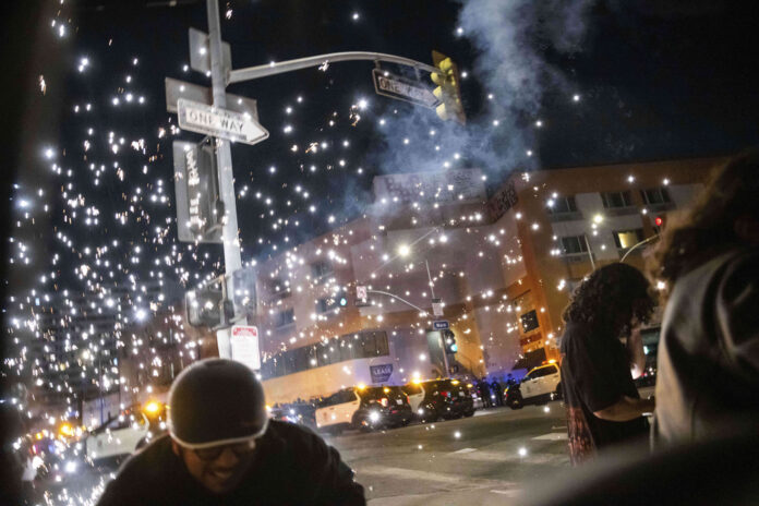 APTOPIX Immigration Raids Los Angeles