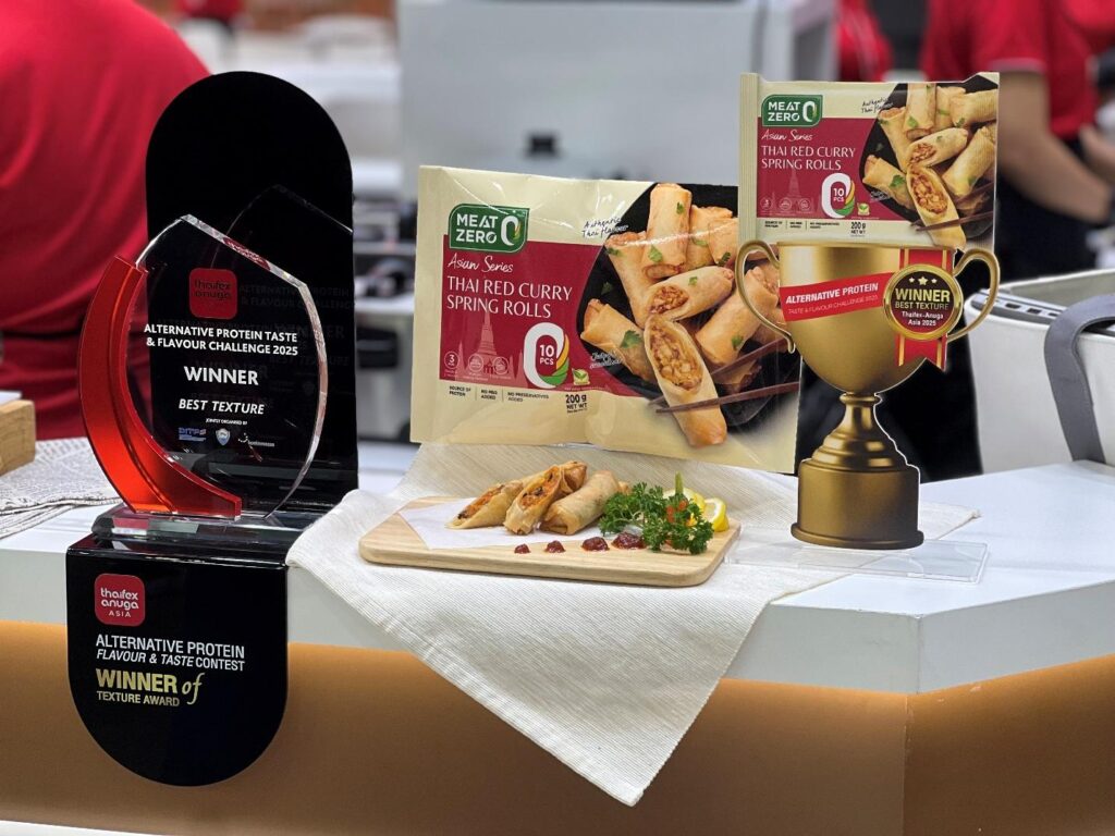MEAT ZERO Asian Series' Red Curry Spring Rolls Win Top Asian Award