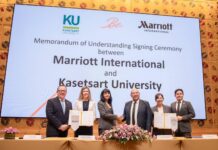 Marriott Partners Kasetsart for Hospitality Training in Thailand