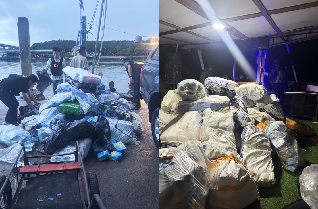 Thailand Busts Major Drug Ring with 2.4-Ton Crystal Meth at Sea