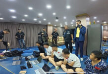 Pattaya Hotel Raid Uncovers Gambling Den, Chinese Ransomware Ring