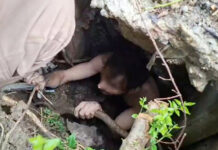 American Man Rescued from Drainage Pipe Under Bangkok Condo