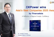 CKPower wins Asia’s Best Companies 2025 Award by FinanceAsia
