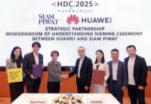 Siam Piwat Joins Forces with Global Partner Huawei to Attract High-Quality Tourists