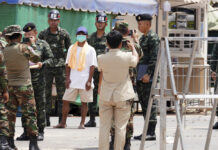 Thailand Returns 2 Wounded Soldiers to Cambodia but Continues To Hold 18 of Their Comrades