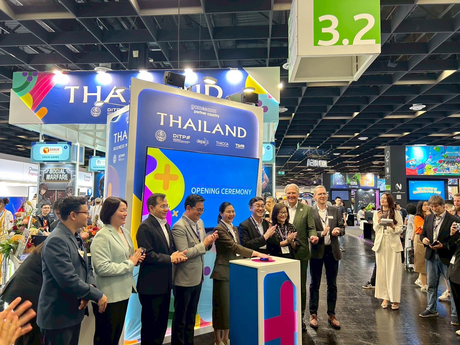 Thailand Showcases Gaming Industry at Gamescom in Germany