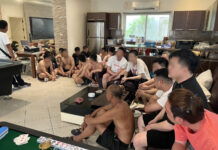Police Bust 26 Chinese in Loan Shark Ring at Luxury Pattaya Villa