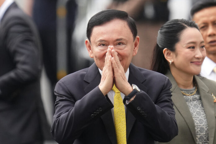 CORRECTION Thailand Politics