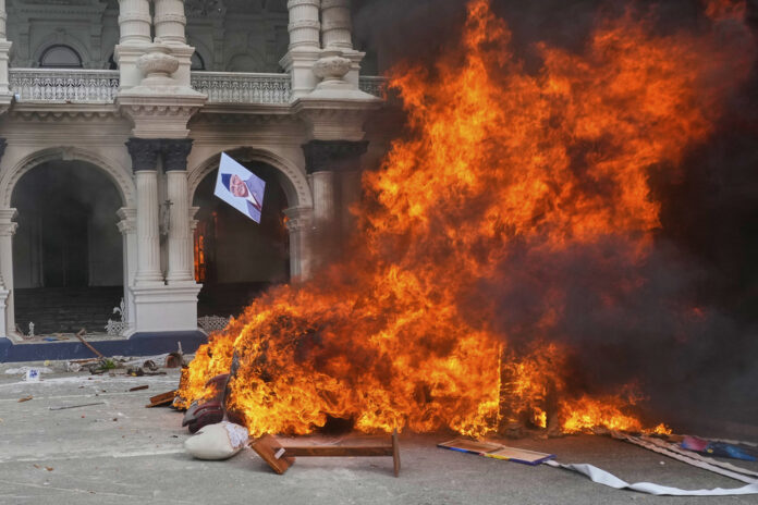 APTOPIX Nepal Protest