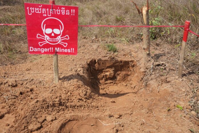 demining
