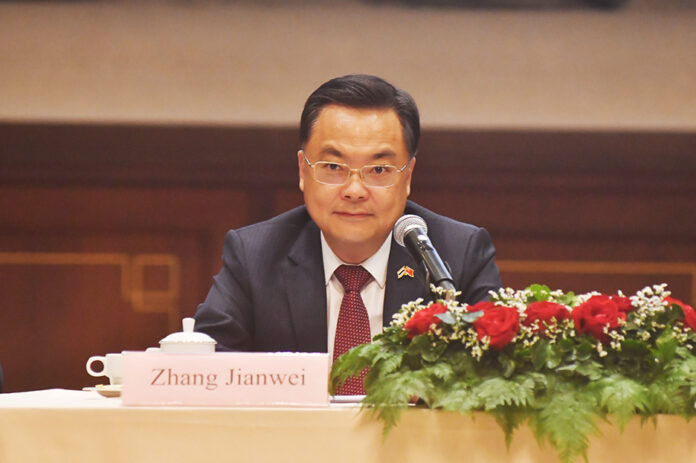 chinese ambassador zhang