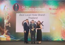 ONYX Hospitality Wins “Best Local Hotel Brand – Thailand” at TTG Travel Awards 2025