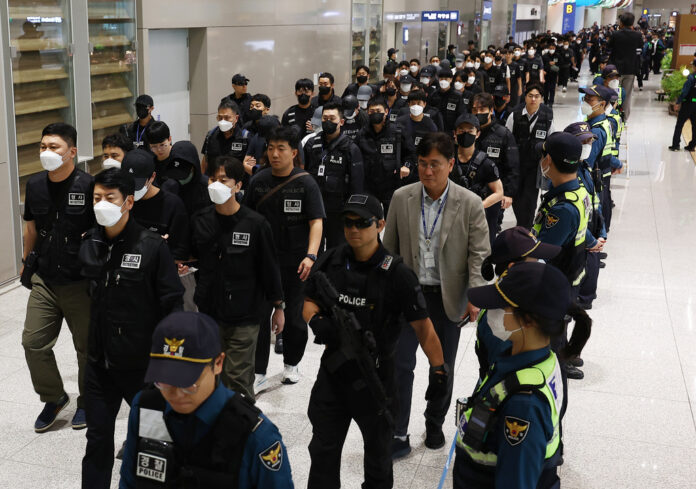 South Korea Cambodia Scams